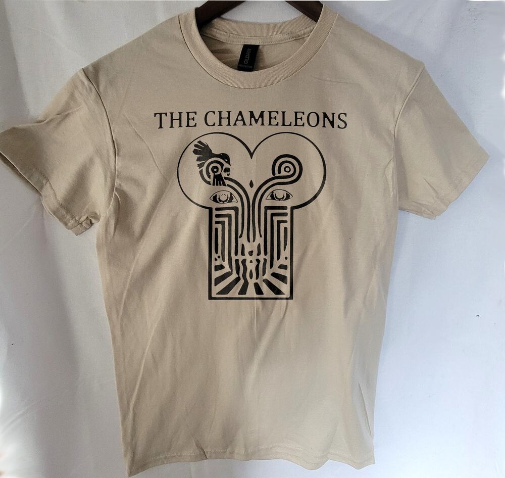 Chameleons   band t shirt  Size Small Cream